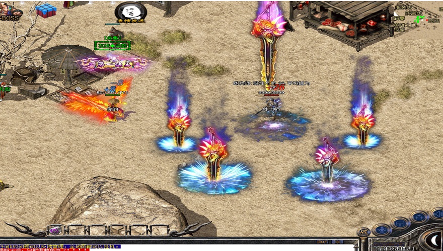 传奇176复古版独家揭秘法师英雄冰咆哮终极奥义！